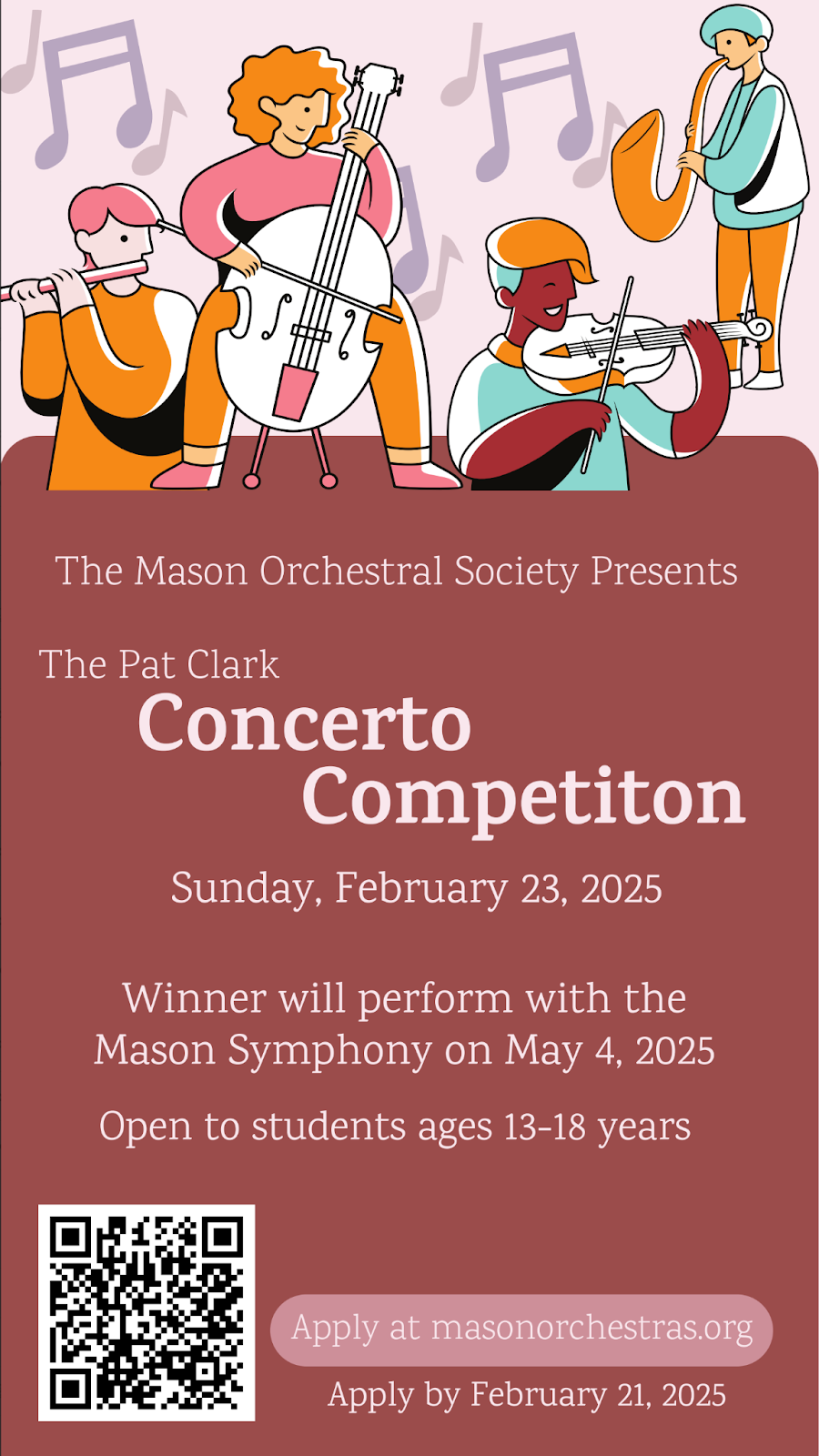 Pat Clark Competition Poster 2025